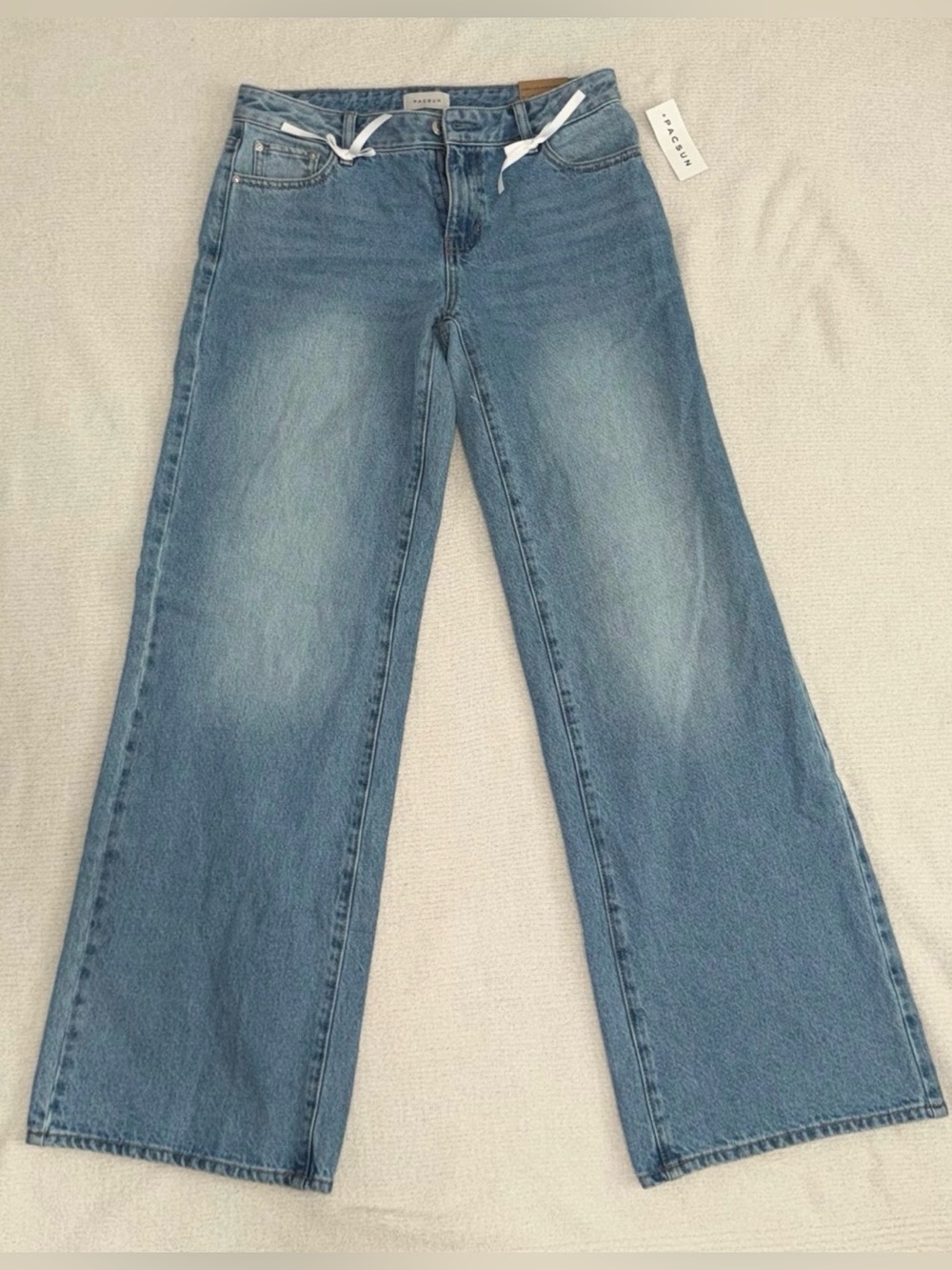 NWT! PacSun Casey Light Blue Wide-Leg Jeans. Size 26